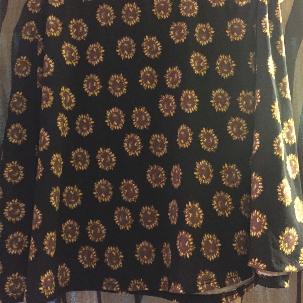 Small sunflower lularoe azure